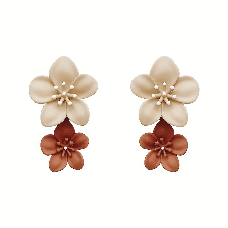 Flower Drop Earrings