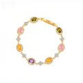 Colorful Zircon Bracelet